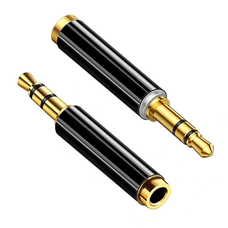 Cable Extension 3.5 - Vergulde 3,5 mm 3-polige TRS mannelijke