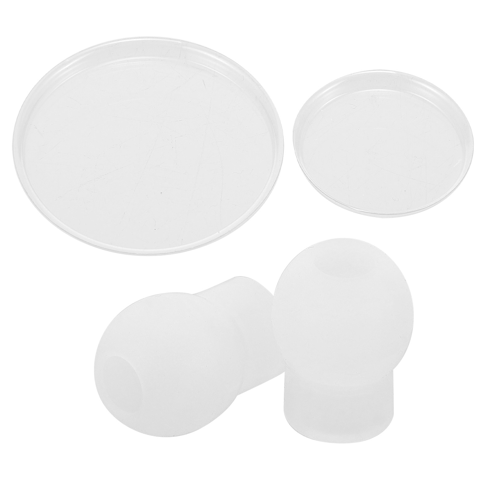 Silicone Ear Tip Replacement - 1Set Siliconen Stethoscoop Oordopjes Comfortabele Vervangende