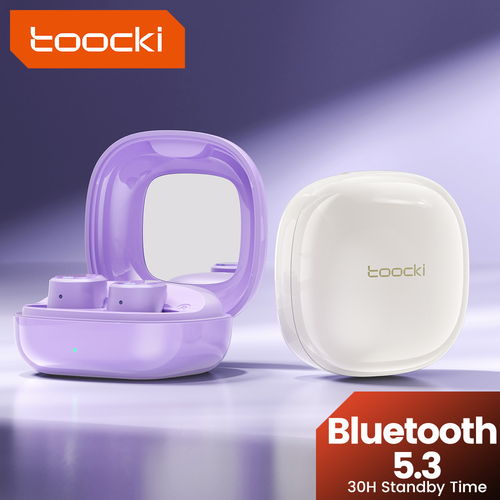 Bluetooth Headset On Ear - Toocki Bluetooth 5.3 Oortelefoon Draadloze HiFi-oortelefoon