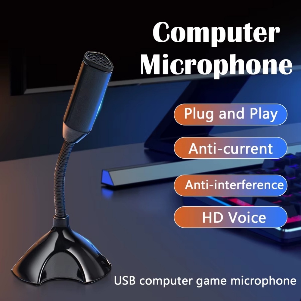 Shure Mic Sm58 - USB-microfoon voor laptop en computers Verstelbare