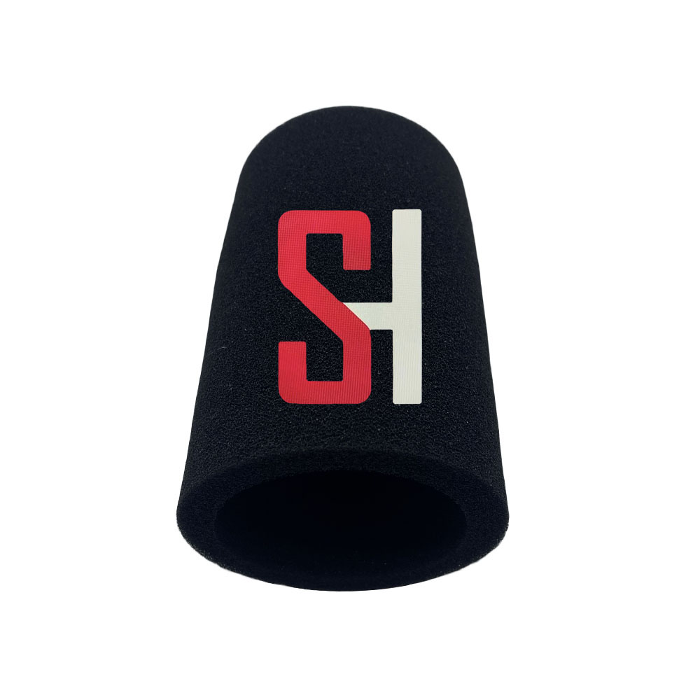 Shure Mic Sm7B - Pop Filter Dead Cat Aangepast Logo