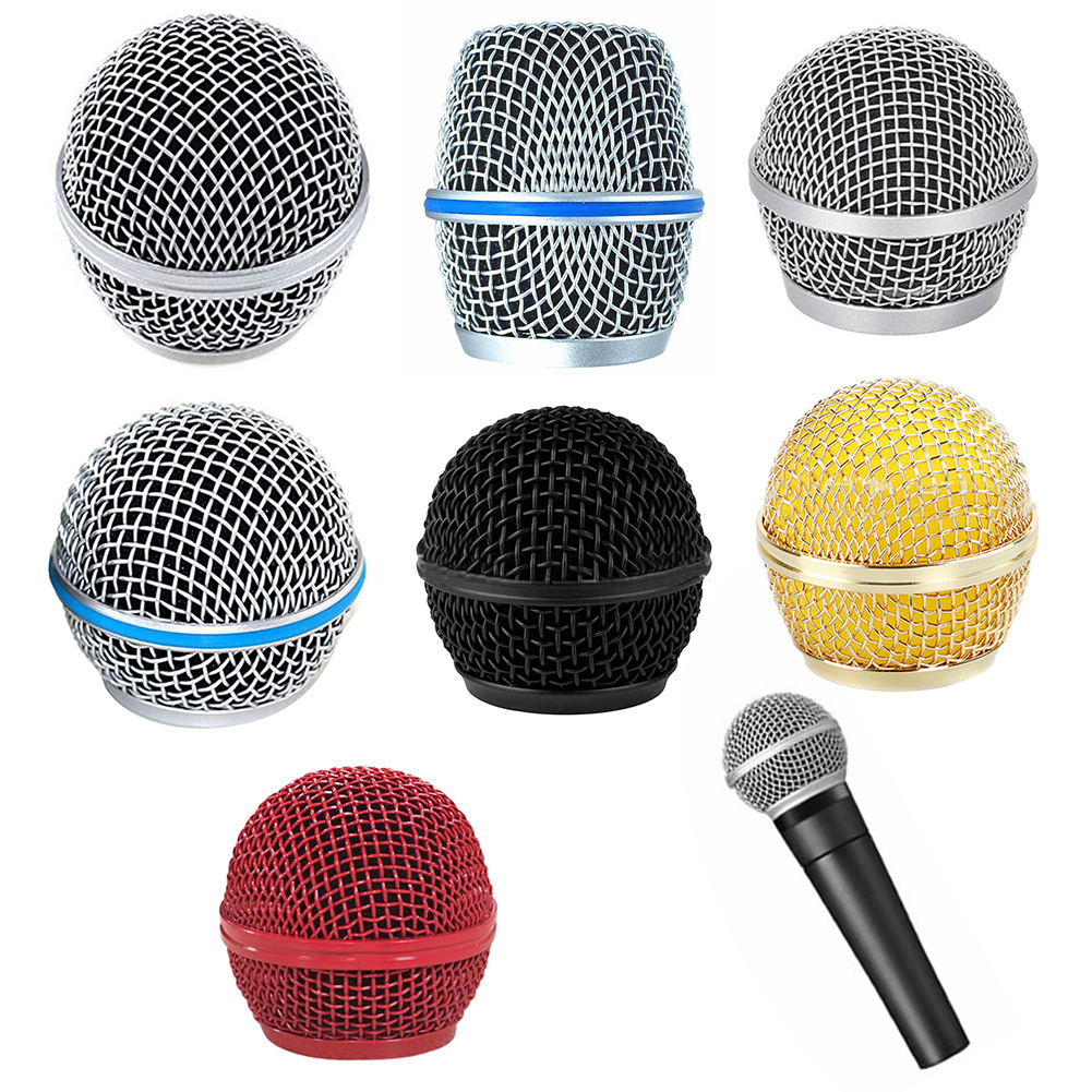 Shure Mic Sm58 - 1 st Microfoon Vervanging Hoofd Stalen