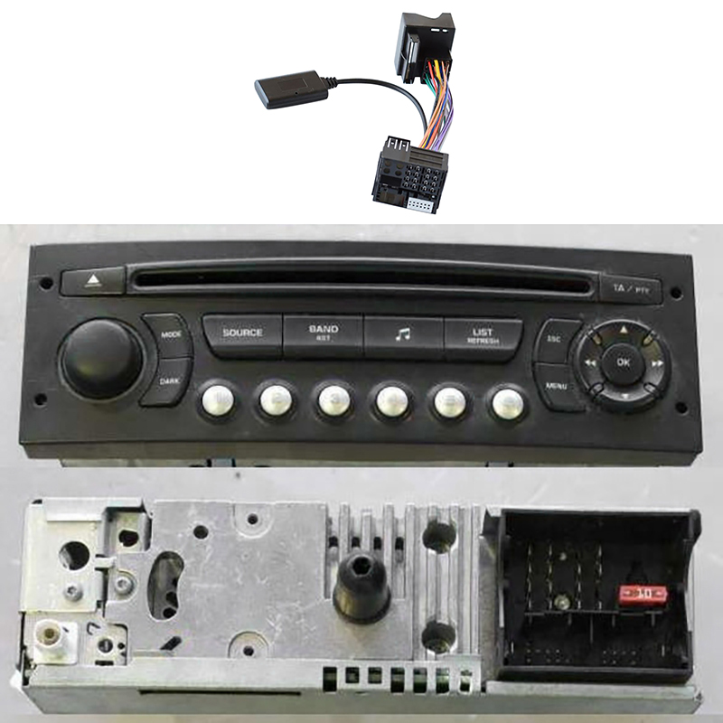 Bluetooth Adapter Receiver - Car Audio Bluetooth 5.0 Ontvanger Aux