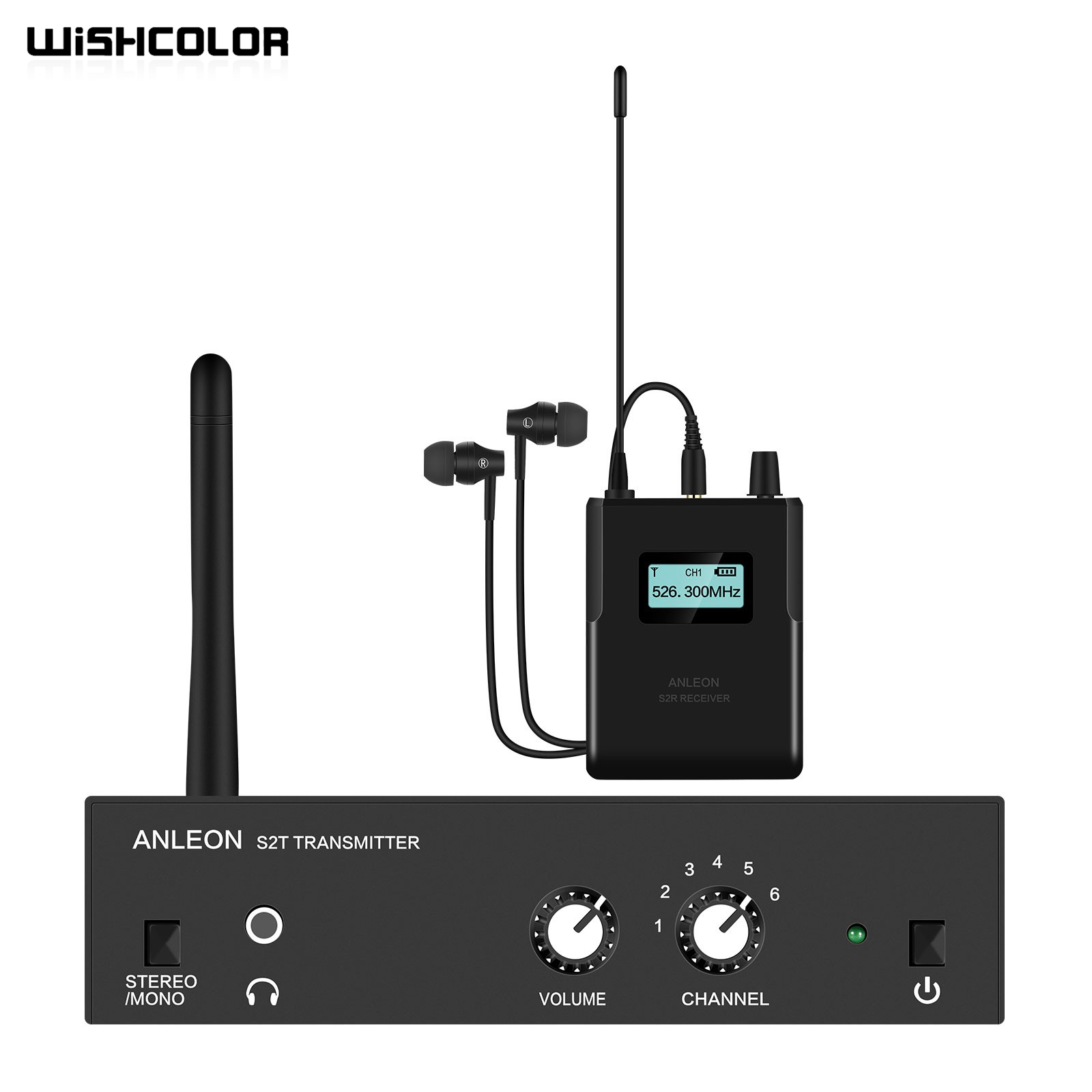In Ear Monitor Iem - Wishcolor Anleon S2 526-535Mhz In Oormonitor
