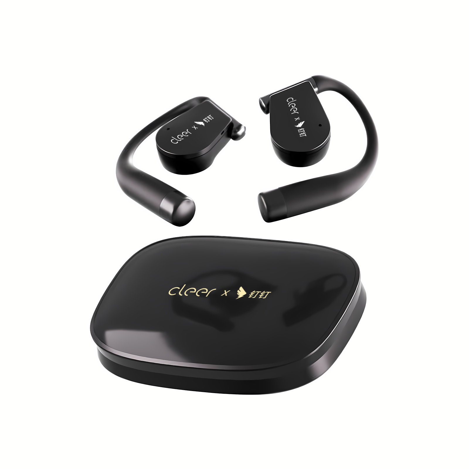 Earbuds Charging Case - DingTalk H1 AI-oordopjes, open-oor opname &