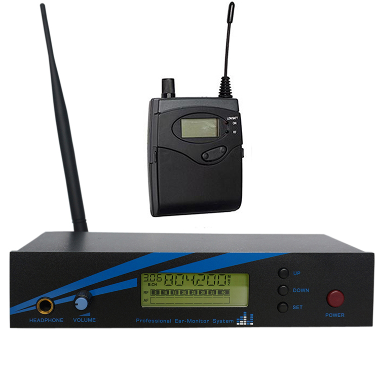 In Ear Monitor Iem - IEM-systeem UHF-in-ear monitorsysteem Op het podium