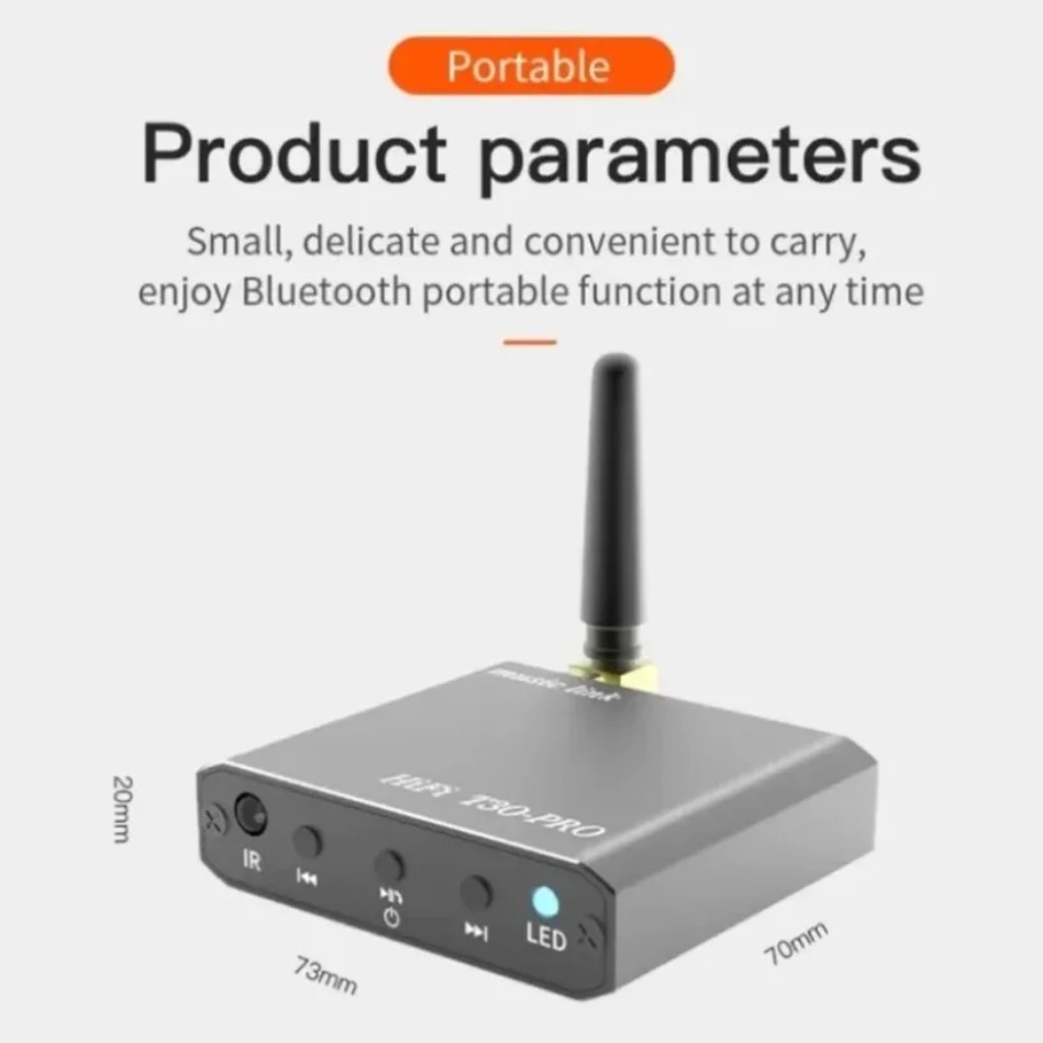 Bluetooth Adapter Receiver - Bluetooth 5.2 Audio-ontvanger Multifunctionele Draadloze Adapter