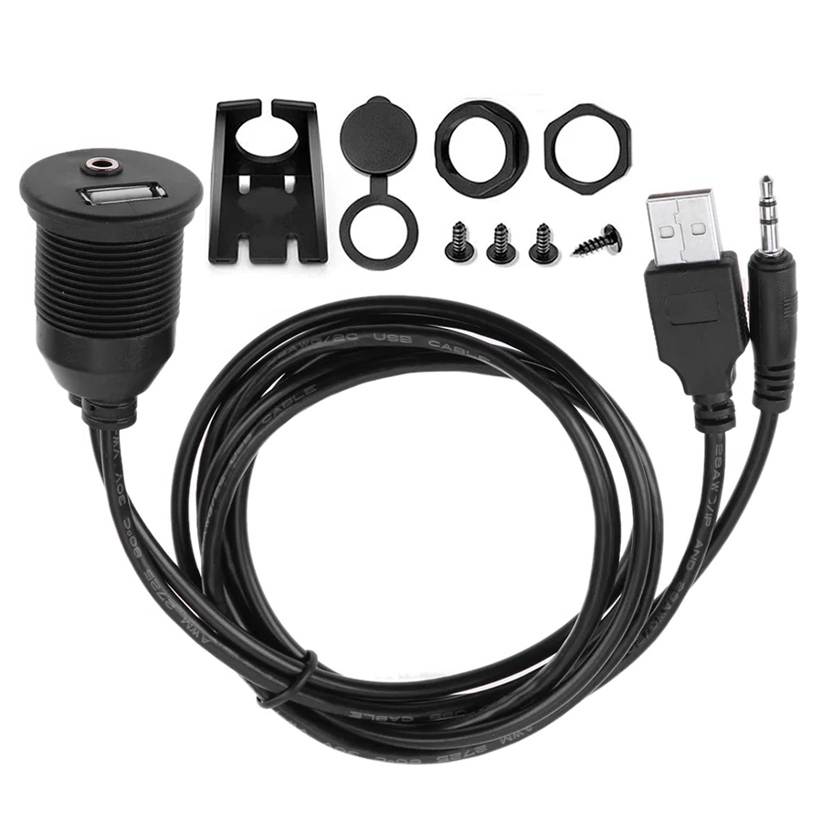 Cable Extension 3.5 - 1M Usb & 3.5Mm Aux Mannelijk