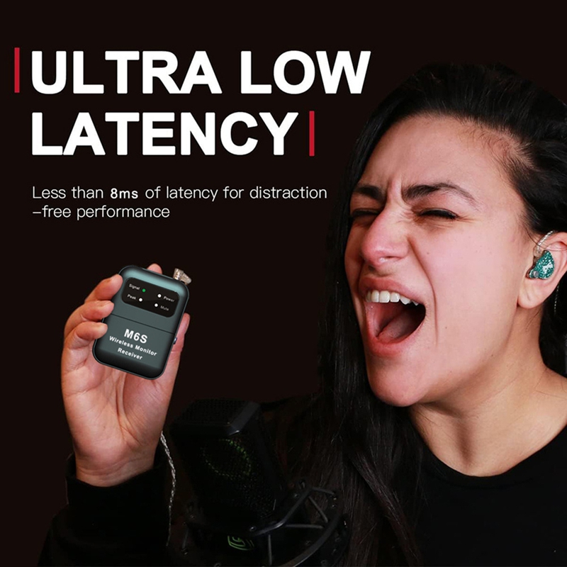 In Ear Monitor Iem - A73E-2.4G Draadloos in-ear monitorsysteem Draadloos IEM
