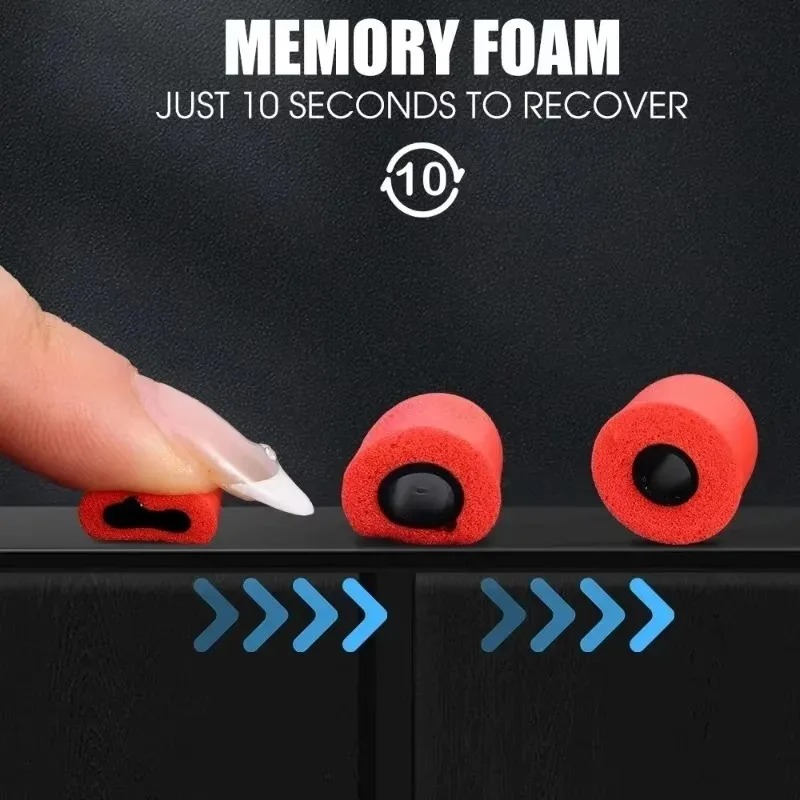 6/1Pairs Zachte Memory Foam Oo - Earphone Foam Tip recensie en prijs