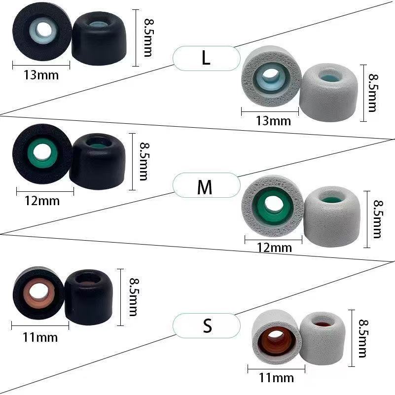 Memory Foam Oordopjes Oorkusse - Earphone Foam Tip recensie en prijs