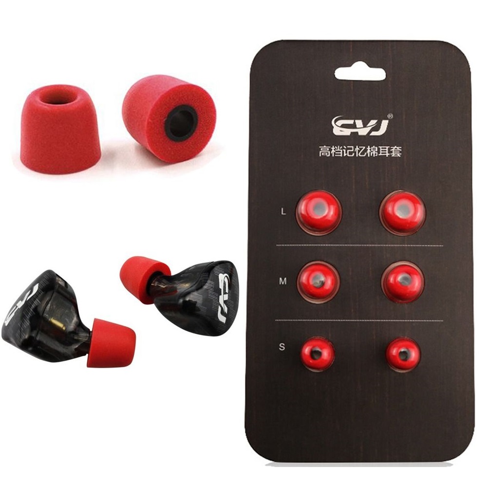 3 Paar Upgrade Geluidsisoleren - Earphone Foam Tip recensie en prijs