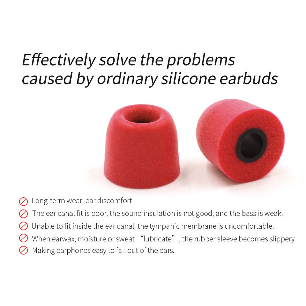 3 Paar Upgrade Geluidsisoleren - Earphone Foam Tip recensie en prijs