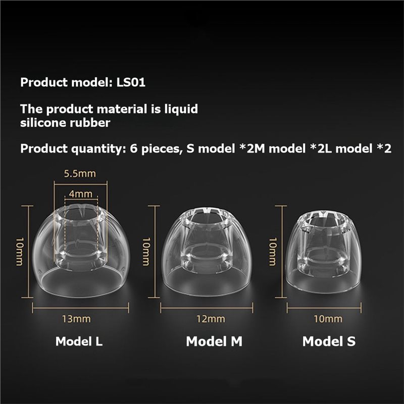 A23F-Siliconen oordopjes voor  - Silicone Ear Tip Replacement recensie en prijs