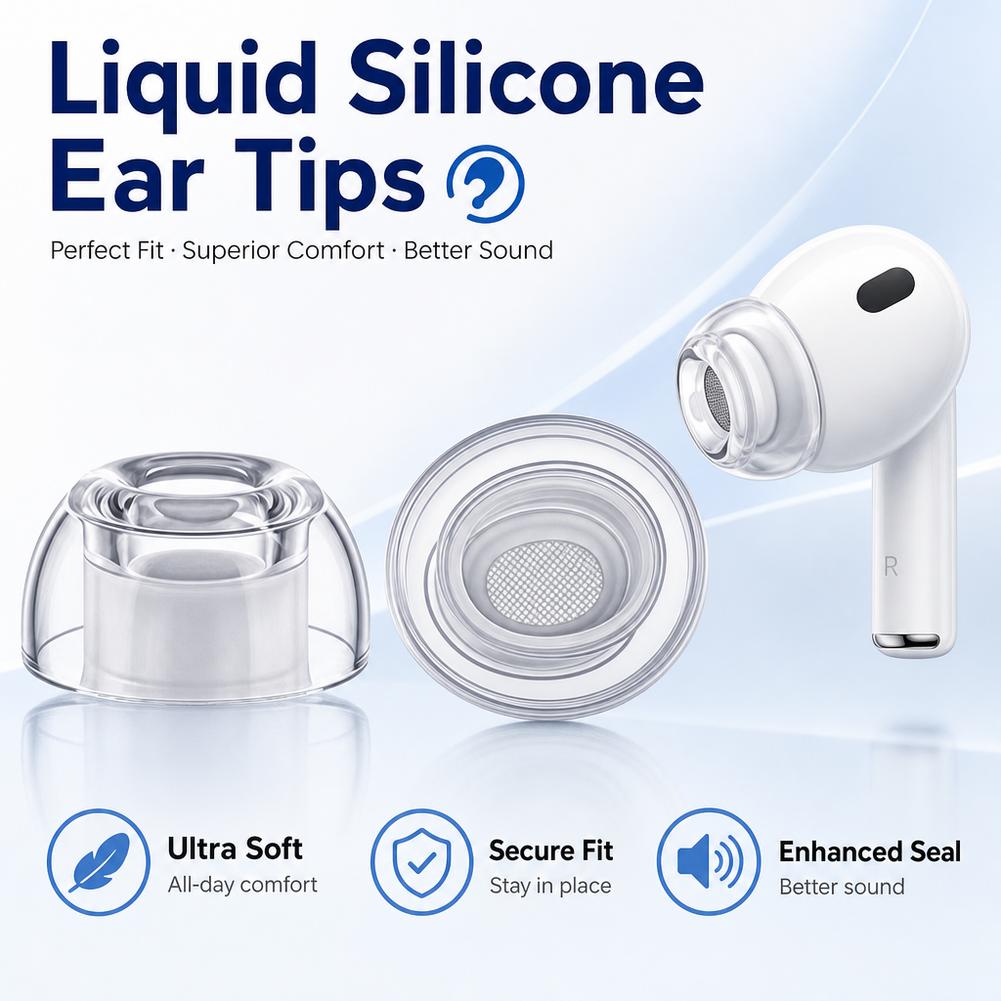 Siliconen oordopjes voor AirPo - Silicone Ear Tip Replacement recensie en prijs