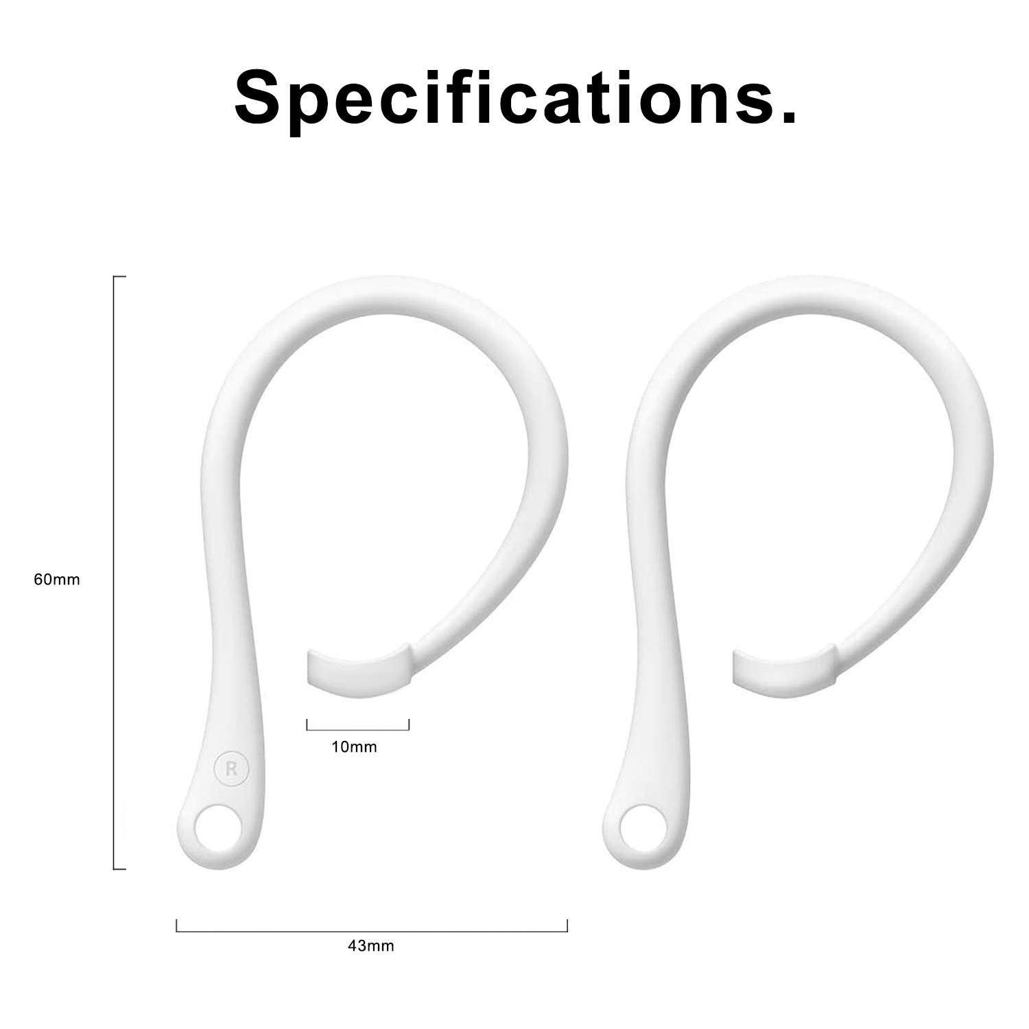 1 Paar Anti-verlies oordopjes  - Sports Earphone Hook recensie en prijs