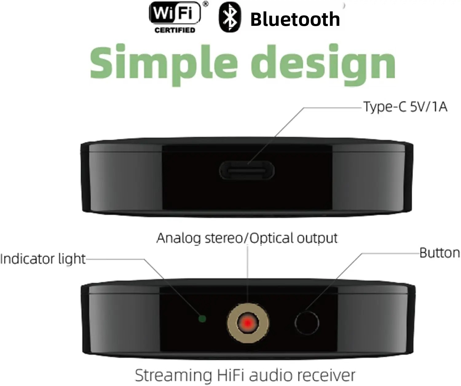 Olio Bluetooth 5.2 Hi-Res audi - Bluetooth Adapter Receiver recensie en prijs