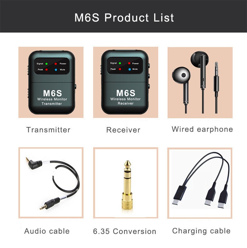 2.4G Stereo Draadloos In-Ear M - In Ear Monitor Iem recensie en prijs