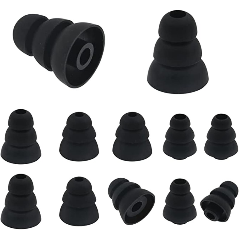 Voor 6 stuks S/M/L maat geluid - Silicone Ear Tip Replacement recensie en prijs