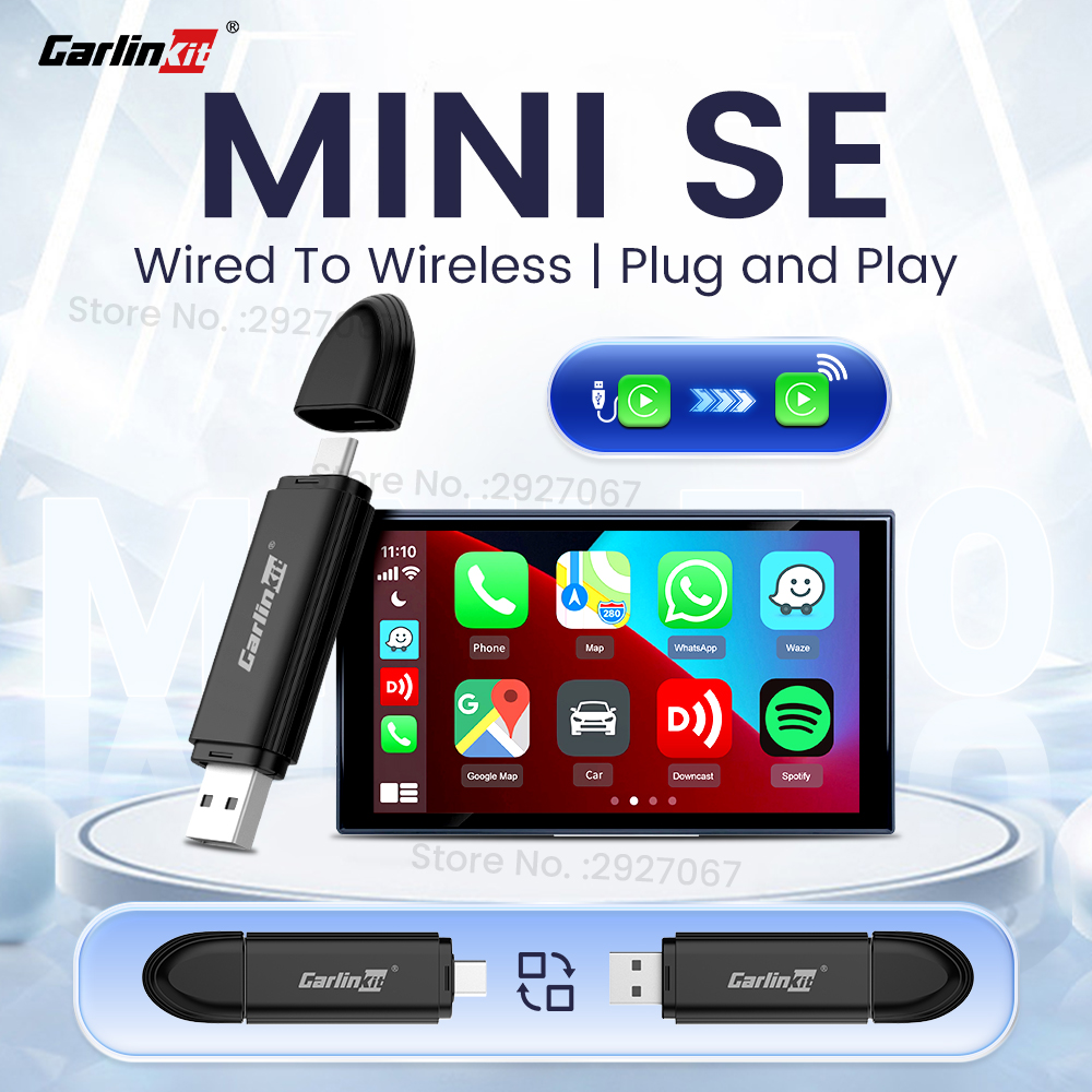 CarlinKit MINI 5.0 Pro Draadlo - Bluetooth Adapter Receiver recensie en prijs