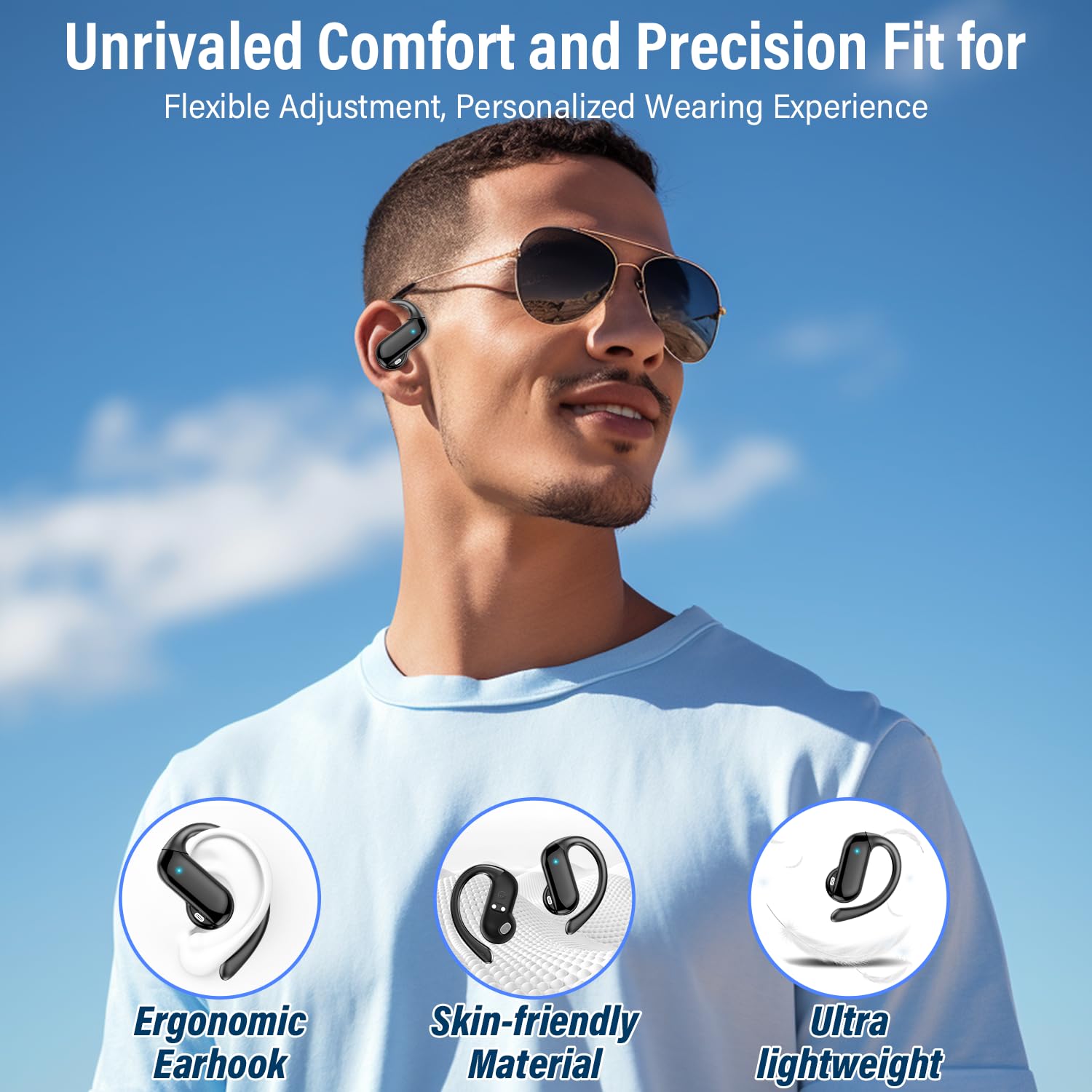 2026 Open-Ear Oordopjes Blueto - Sports Earphone Hook recensie en prijs