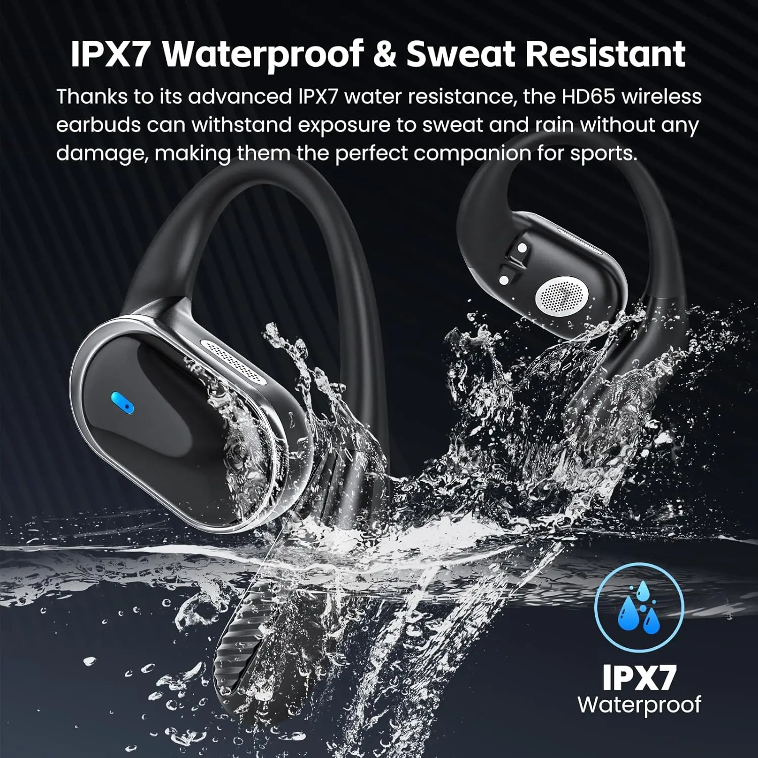 Bluetooth-oordopjes Draadloze  - Sports Earphone Hook recensie en prijs