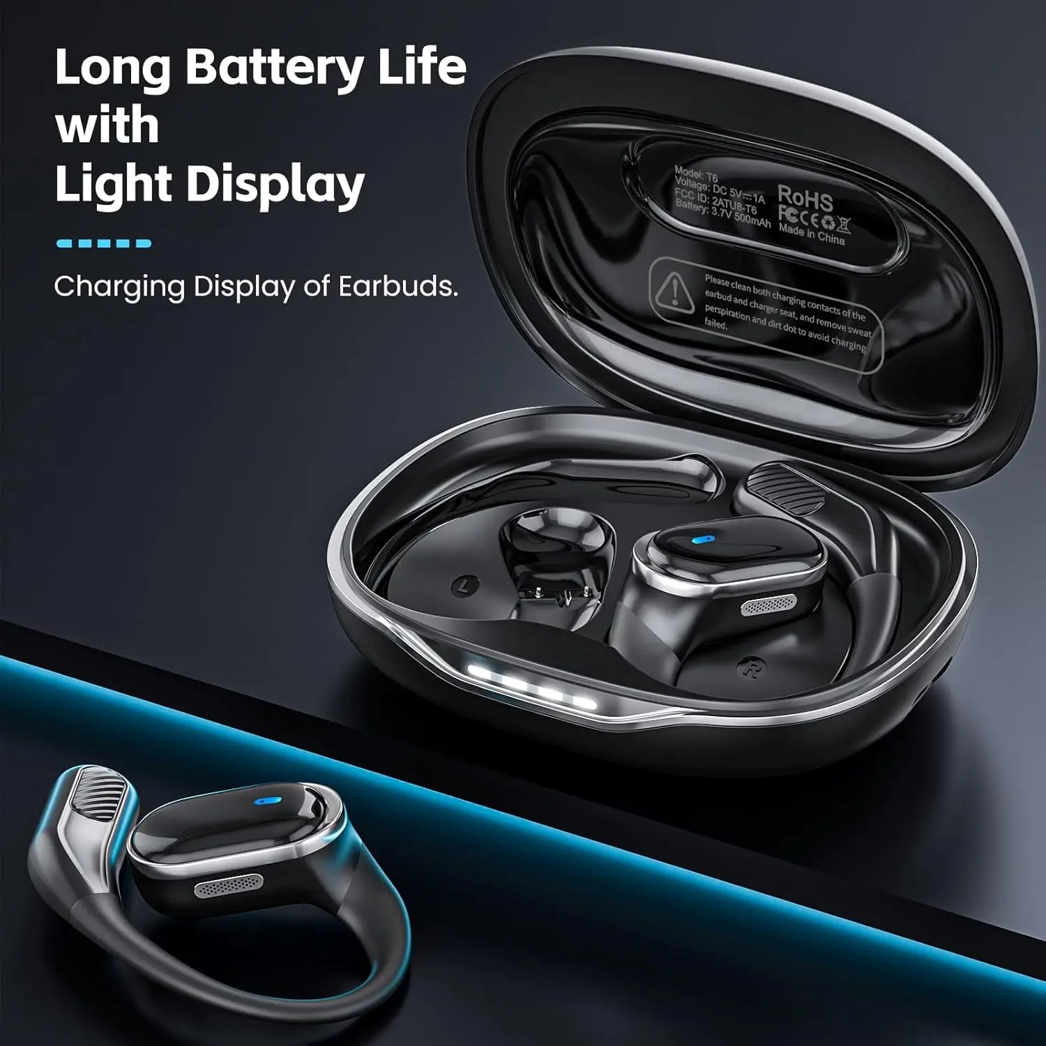 Bluetooth-oordopjes Draadloze  - Sports Earphone Hook recensie en prijs
